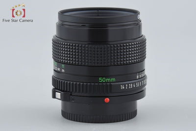【中古】Canon キヤノン New FD 50mm f/1.4