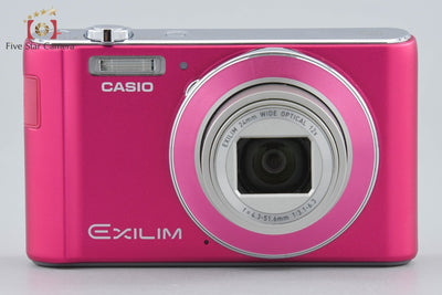 【中古】Casio カシオ EXILIM EX-ZS190 ピンク コンパクトデジタルカメラ 元箱付き