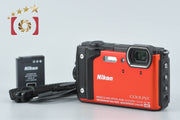 [Used] Nikon COOLPIX W300 Orange Compact Digital Camera