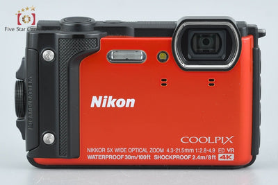 [Used] Nikon COOLPIX W300 Orange Compact Digital Camera