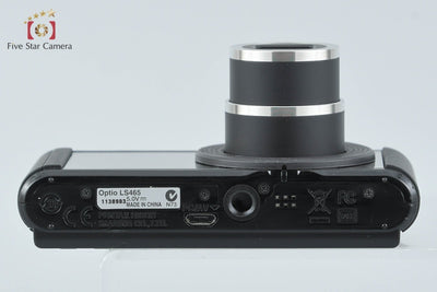 【中古】PENTAX ペンタックス Optio LS465 サファイアブラック コンパクトデジタルカメラ