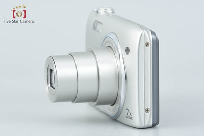 [Used] Nikon COOLPIX S3400 Crystal Silver Compact Digital Camera