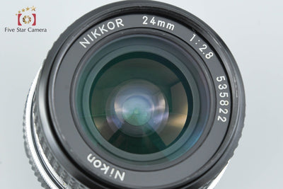 【中古】Nikon ニコン Ai NIKKOR 24mm f/2.8