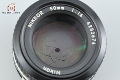 [Used] Nikon Ai NIKKOR 50mm f/1.4