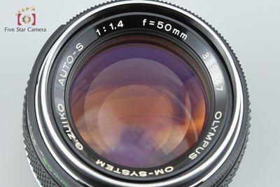 【中古】OLYMPUS オリンパス G.ZUIKO AUTO-S 50mm f/1.4