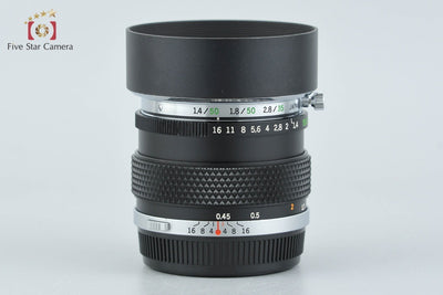 【中古】OLYMPUS オリンパス G.ZUIKO AUTO-S 50mm f/1.4