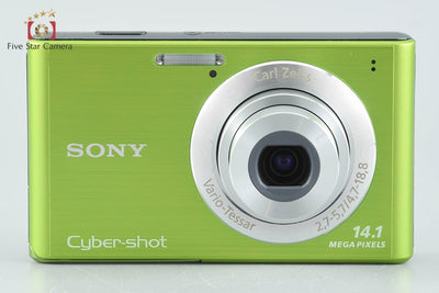 [Used] SONY Sony Cyber-shot DSC-W550 Green Compact Digital Camera with Original Box