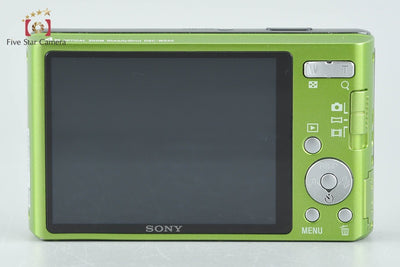 [Used] SONY Sony Cyber-shot DSC-W550 Green Compact Digital Camera with Original Box