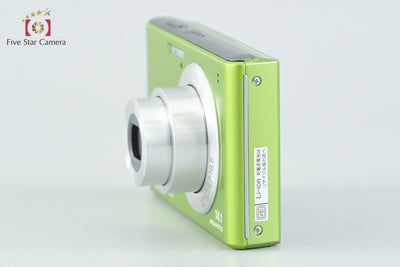 [Used] SONY Sony Cyber-shot DSC-W550 Green Compact Digital Camera with Original Box
