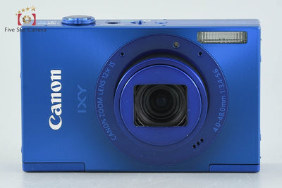 [Used] Canon IXY 3 Blue Compact Digital Camera with Original Box