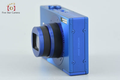 [Used] Canon IXY 3 Blue Compact Digital Camera with Original Box