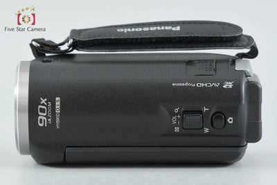 [Used] Panasonic HC-V480MS Black Digital High Definition Video Camera with Original Box