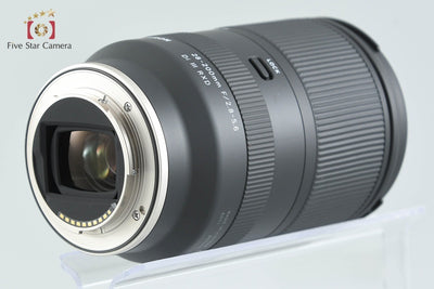 【中古】TAMRON タムロン A071 28-200mm f/2.8-5.6 Di III RXD ソニーEマウント用 元箱付き