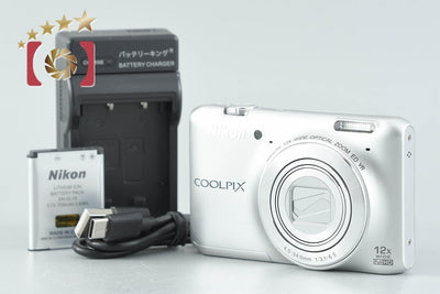 【中古】Nikon ニコン COOLPIX S6400 クリスタルシルバー コンパクトデジタルカメラ