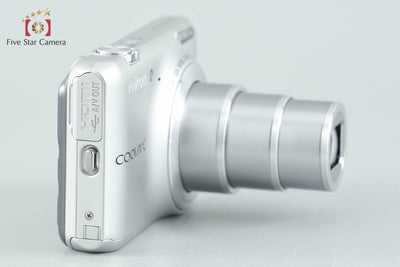 【中古】Nikon ニコン COOLPIX S6400 クリスタルシルバー コンパクトデジタルカメラ