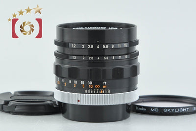 【中古】Canon キヤノン SUPER-CANOMATIC R 58mm f/1.2