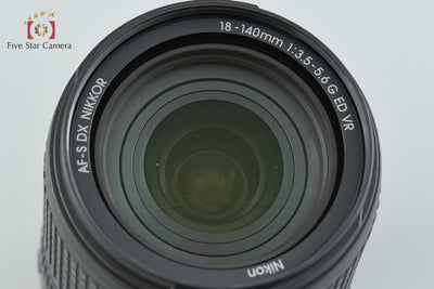 【中古】Nikon ニコン AF-S DX NIKKOR 18-140mm f/3.5-5.6 G ED VR