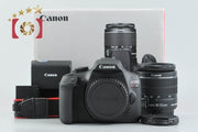 【中古】Canon キヤノン EOS Kiss X80 EF-S 18-55 IS II レンズキット シャッター回数僅少 元箱付き