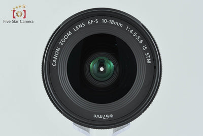 【中古】Canon キヤノン EF-S 10-18mm f/4.5-5.6 IS STM