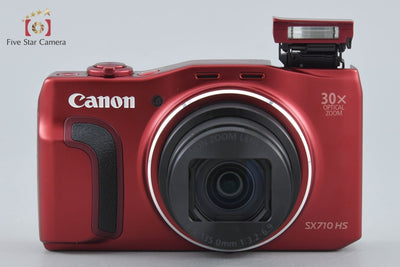 [Used] Canon PowerShot SX710 HS Red Compact Digital Camera