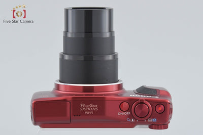 [Used] Canon PowerShot SX710 HS Red Compact Digital Camera