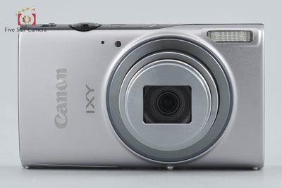 【中古】Canon キヤノン IXY 640 シルバー コンパクトデジタルカメラ
