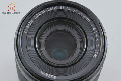 [Used] Canon EF-M 55-200mm f/4.5-6.3 IS STM Black