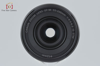 [Used] Canon EF-M 55-200mm f/4.5-6.3 IS STM Black