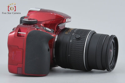 【中古】Nikon ニコン D3300 18-55 VR II レンズキット レッド