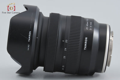 [Used] TAMRON Tamron A062 20-40mm f/2.8 Di III VXD for Sony E-mount