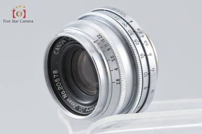 [Used] Canon 35mm f/2.8 L39 Leica Screw Mount