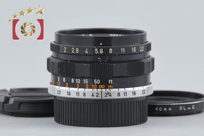 [Used] Canon 35mm f/2 L39 Leica Screw Mount