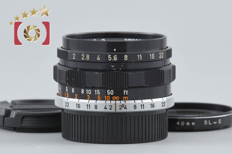 [Used] Canon 35mm f/2 L39 Leica Screw Mount
