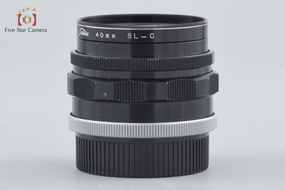 [Used] Canon 35mm f/2 L39 Leica Screw Mount