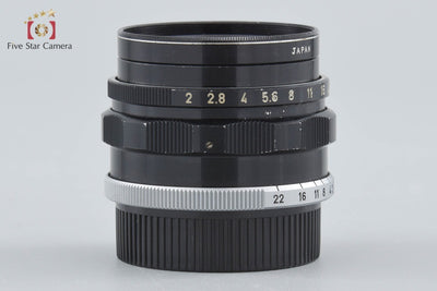 [Used] Canon 35mm f/2 L39 Leica Screw Mount