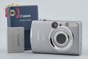 【中古】Canon キヤノン IXY Digital 900 IS シルバー コンパクトデジタルカメラ