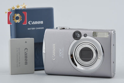 【中古】Canon キヤノン IXY Digital 900 IS シルバー コンパクトデジタルカメラ