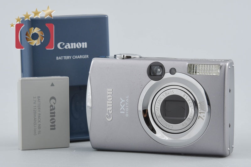 [Used] Canon IXY Digital 900 IS Silver Compact Digital Camera
