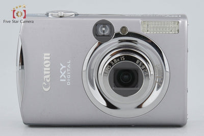【中古】Canon キヤノン IXY Digital 900 IS シルバー コンパクトデジタルカメラ
