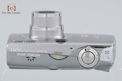 【中古】Canon キヤノン IXY Digital 900 IS シルバー コンパクトデジタルカメラ