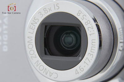 【中古】Canon キヤノン IXY Digital 900 IS シルバー コンパクトデジタルカメラ