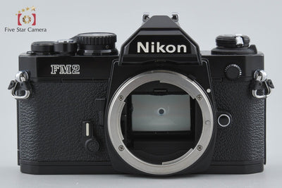 [Used] Nikon New FM2 Late Model Black Film SLR Camera