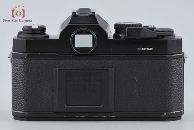 [Used] Nikon New FM2 Late Model Black Film SLR Camera