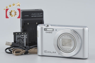 【中古】CASIO カシオ EXILIM EX-ZS240 シルバー コンパクトデジタルカメラ