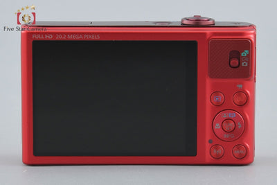 【中古】Canon キヤノン PowerShot SX620 HS レッド コンパクトデジタルカメラ 元箱付き
