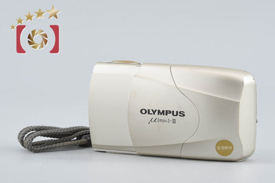 【中古】OLYMPUS オリンパス μ[mju:]-II ミューII コンパクトフィルムカメラ