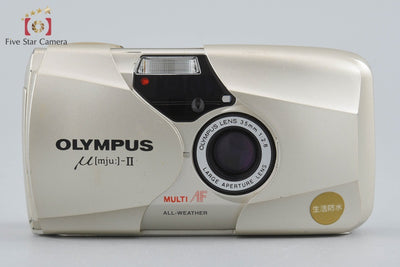 【中古】OLYMPUS オリンパス μ[mju:]-II ミューII コンパクトフィルムカメラ