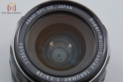 【中古】PENTAX ペンタックス SMC TAKUMAR 28mm f/3.5