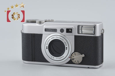 【中古】FUJIFILM 富士フイルム KLASSE W シルバー コンパクトフィルムカメラ