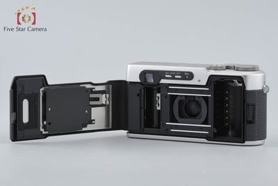 【中古】FUJIFILM 富士フイルム KLASSE W シルバー コンパクトフィルムカメラ